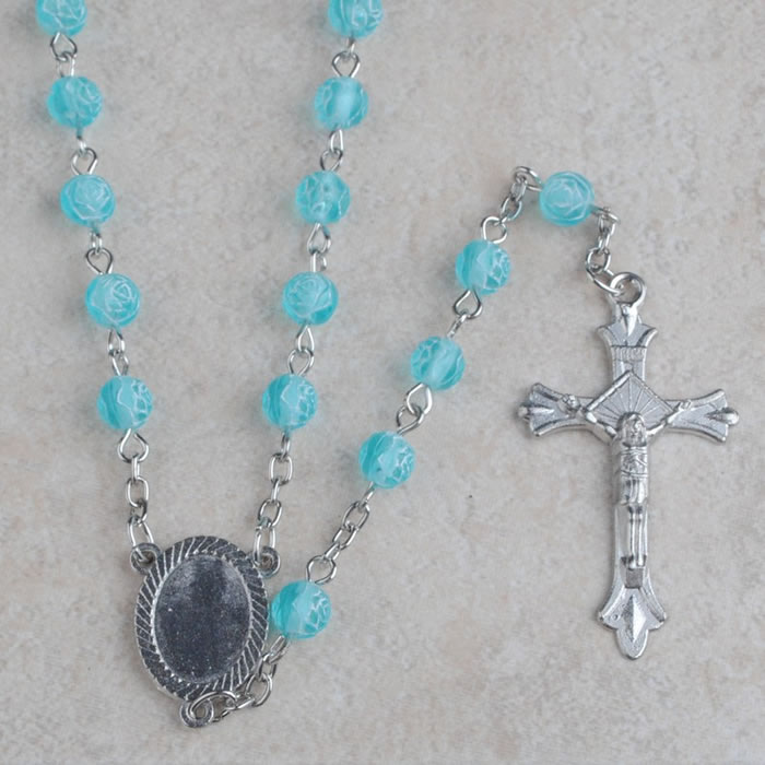 ,plastic beads rosary